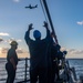 Sailors Dismantle Flag Staff Aboard USS Michael Murphy (DDG 112)