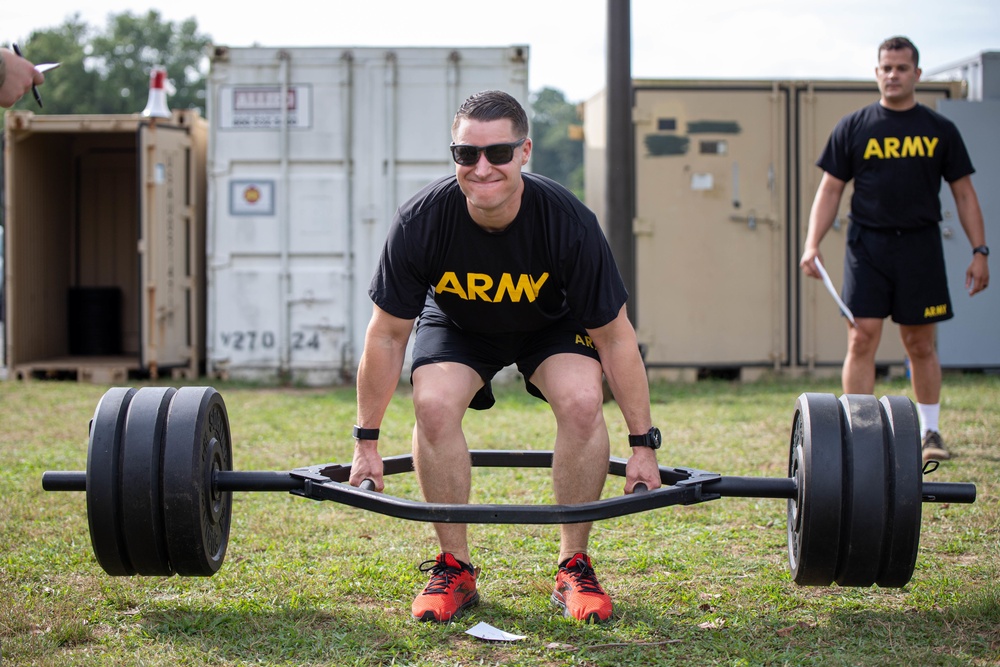 291st DLD, 110th IO and 169th CPT complete Army Combat Fitness Test