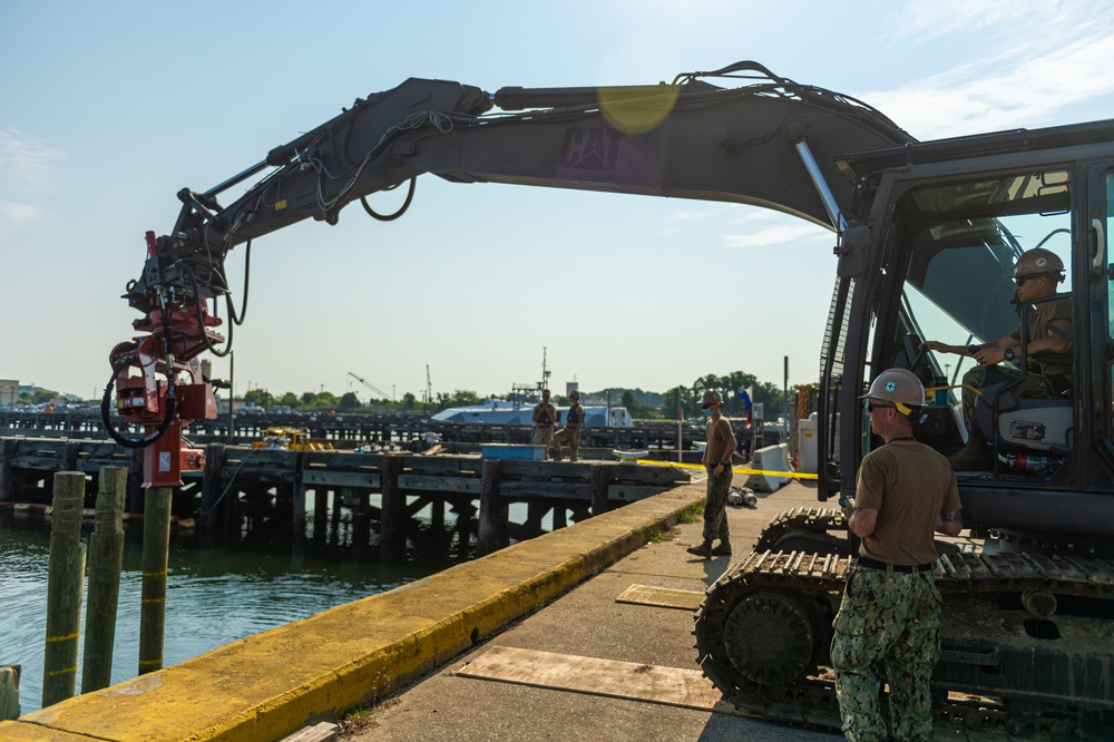 LSE21 Pier Damage Repair