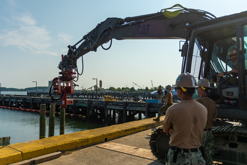 LSE21 Pier Damage Repair