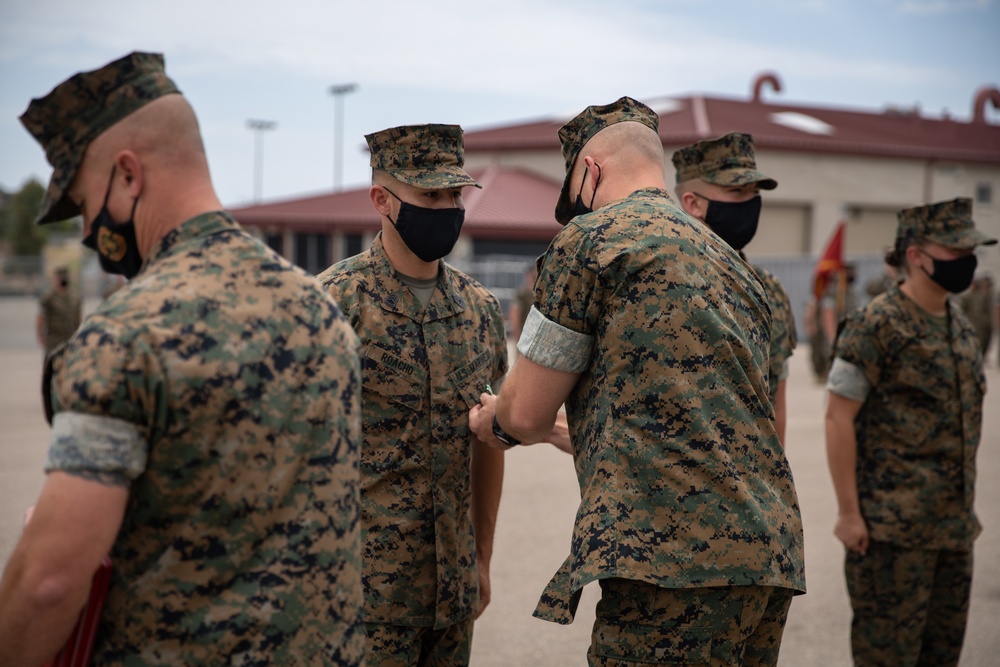 1st Intel Battalion | Navy Commendation Medal Ceremony