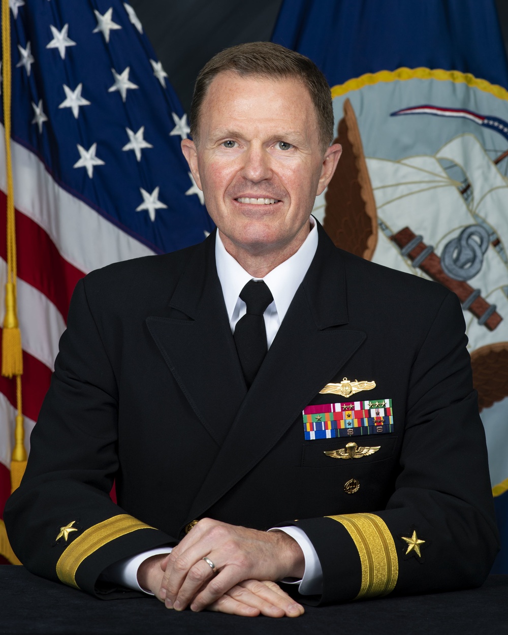 Official Photo of Rear Admiral Ronald J. Piret, Commander of CNMOC