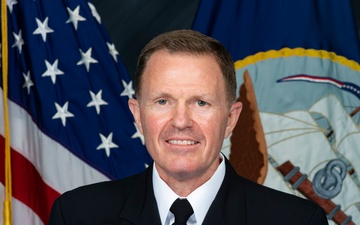 Official Photo of Rear Admiral Ronald J. Piret, Commander of CNMOC