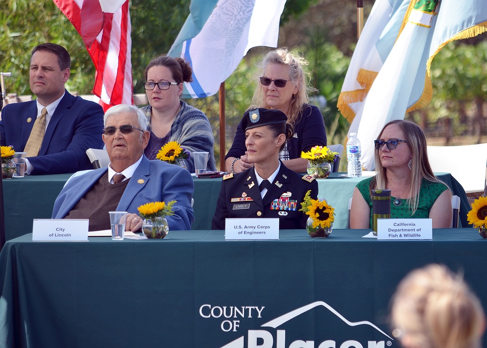 Placer County Conservation Program signing ceremony