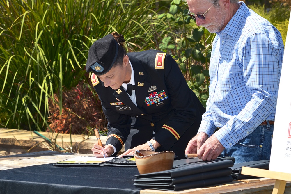 Placer County Conservation Program signing ceremony