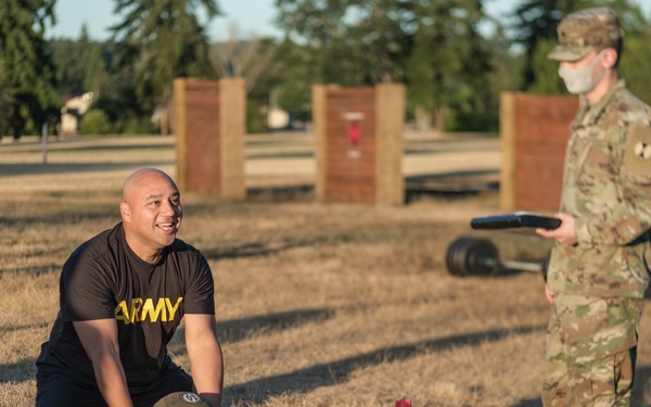 7th ID Soldiers Conduct ACFT on JBLM