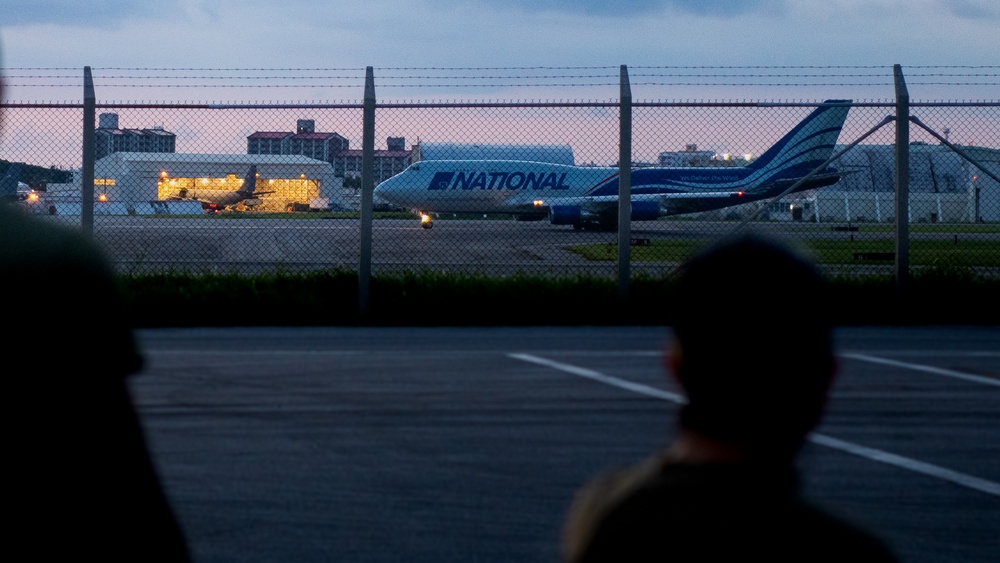 Postal charter plane keeps Okinawa mail on-time