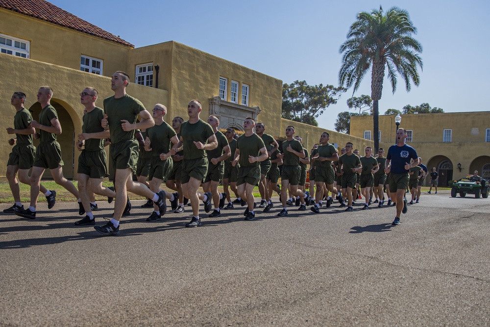 DVIDS - Images - Lima Company Motivational Run [Image 5 of 7]