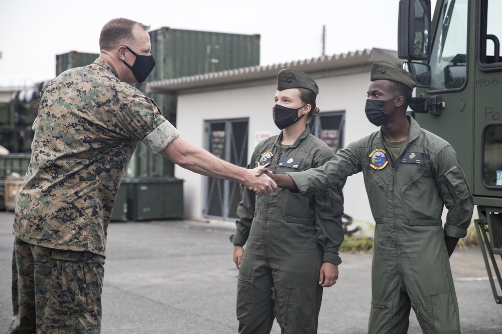 Deputy Commandant for Aviation visits MAG-12