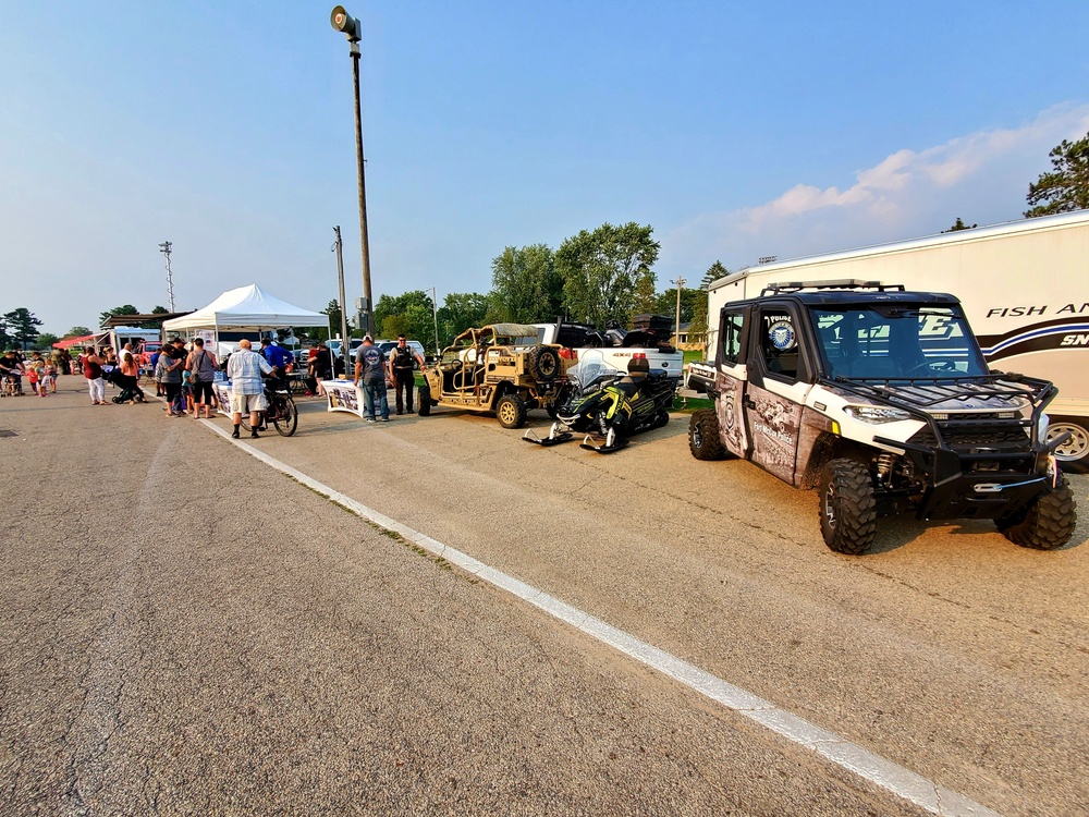 Fort McCoy police, fire personnel support 2021 Monroe County National Night Out