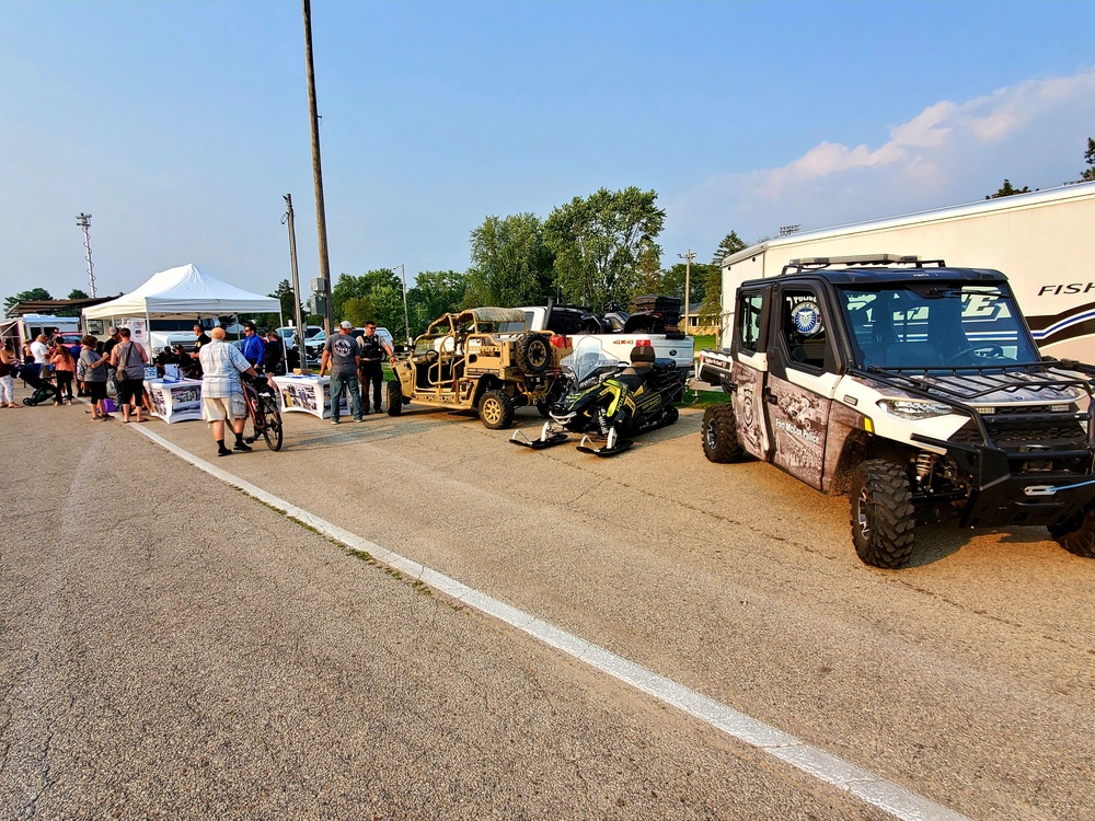 Fort McCoy police, fire personnel support 2021 Monroe County National Night Out