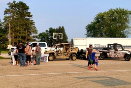 Fort McCoy police, fire personnel support 2021 Monroe County National Night Out