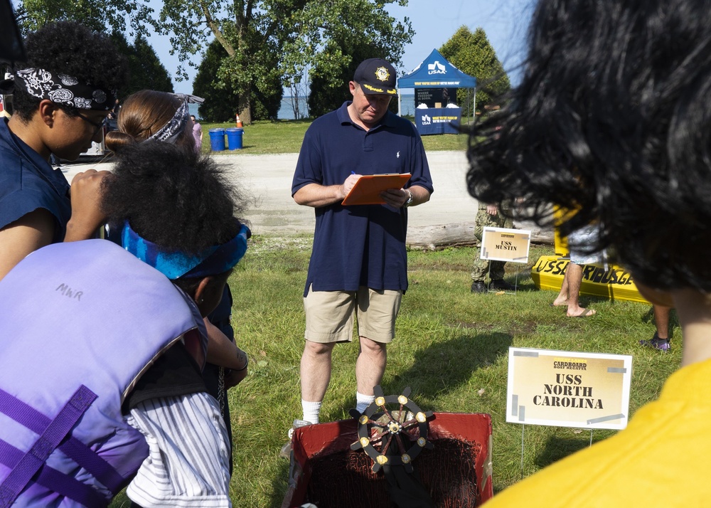 Great Lakes MWR’s Cardboard Boat Regatta 2021