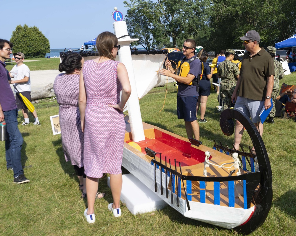 Great Lakes MWR’s Cardboard Boat Regatta 2021