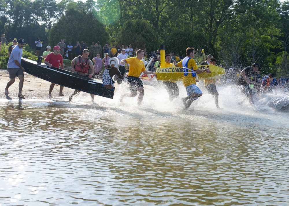 Great Lakes MWR’s Cardboard Boat Regatta 2021