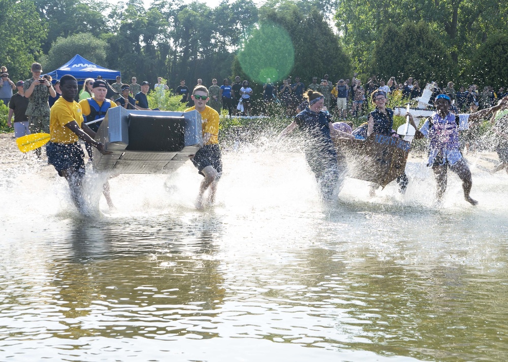 Great Lakes MWR’s Cardboard Boat Regatta 2021