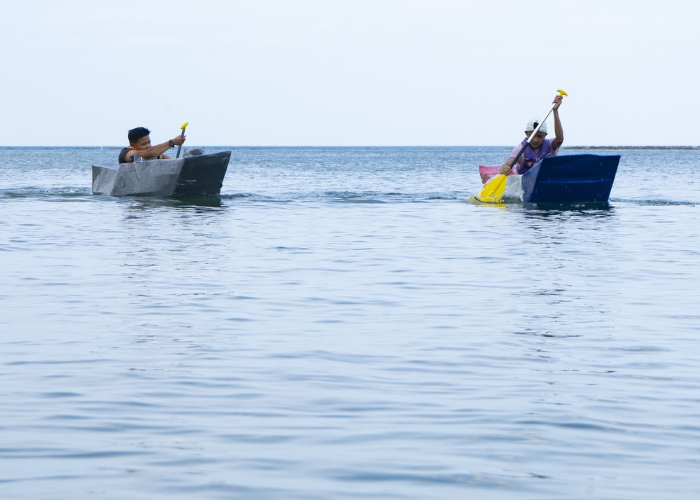 Great Lakes MWR’s Cardboard Boat Regatta 2021