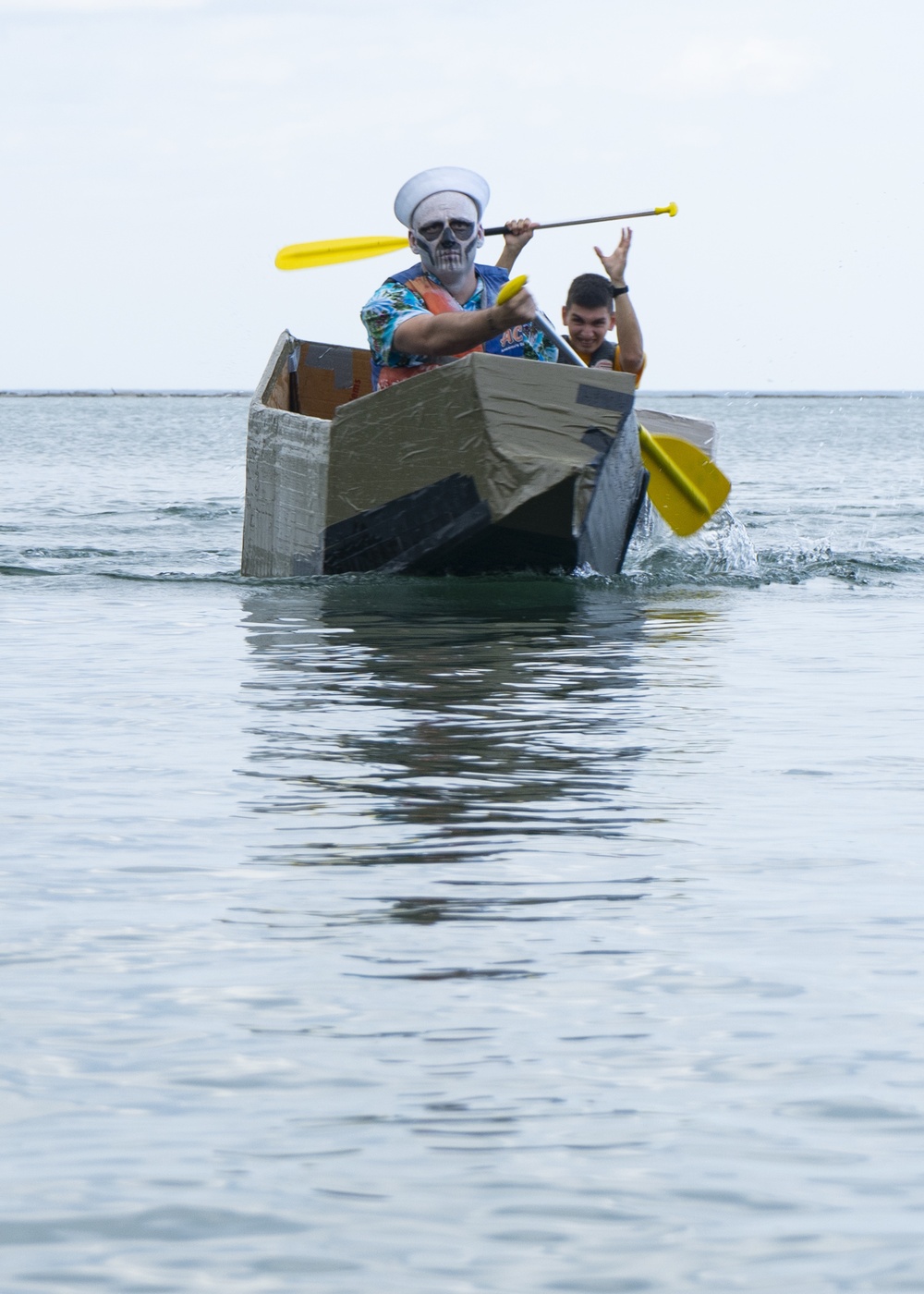 Great Lakes MWR’s Cardboard Boat Regatta 2021