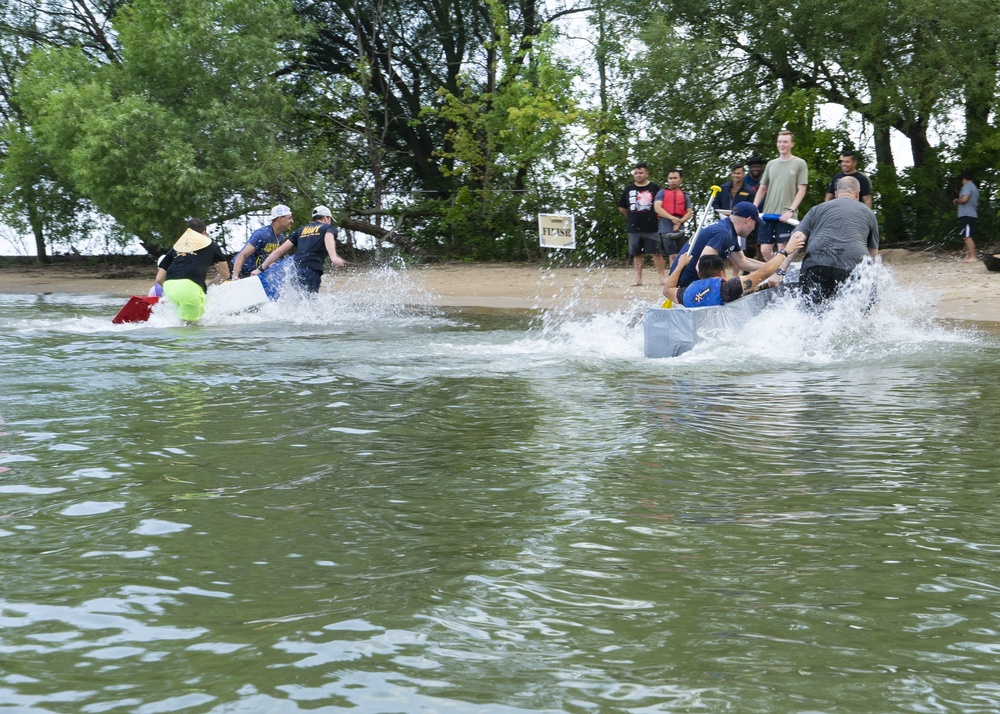 DVIDS - Images - Great Lakes MWR’s Cardboard Boat Regatta 2021 [Image ...