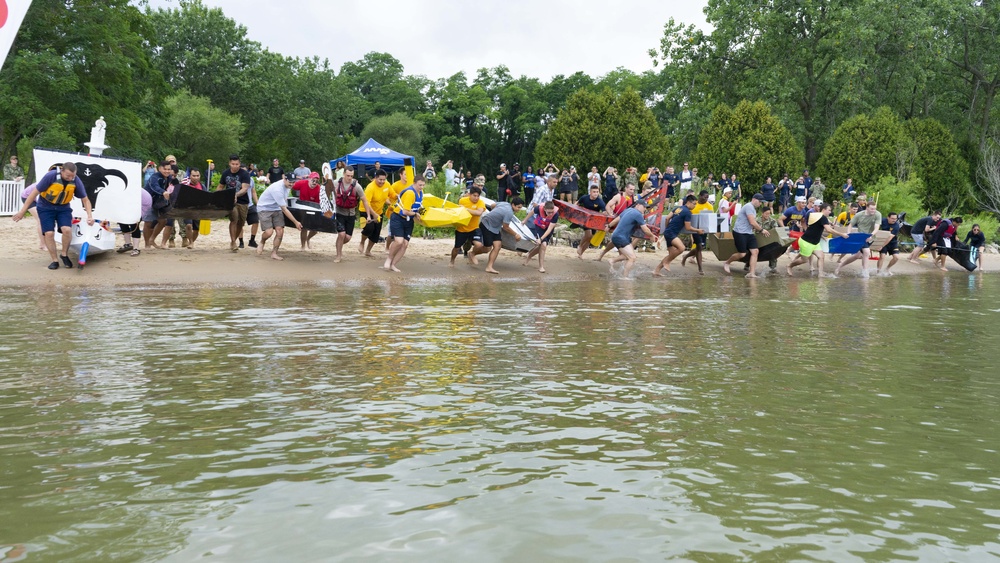 Great Lakes MWR’s Cardboard Boat Regatta 2021