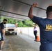 Guam Based Sailors and Visiting Marines Assist With Food Commodity Distribution