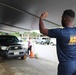 Guam Based Sailors and Visiting Marines Assist With Food Commodity Distribution