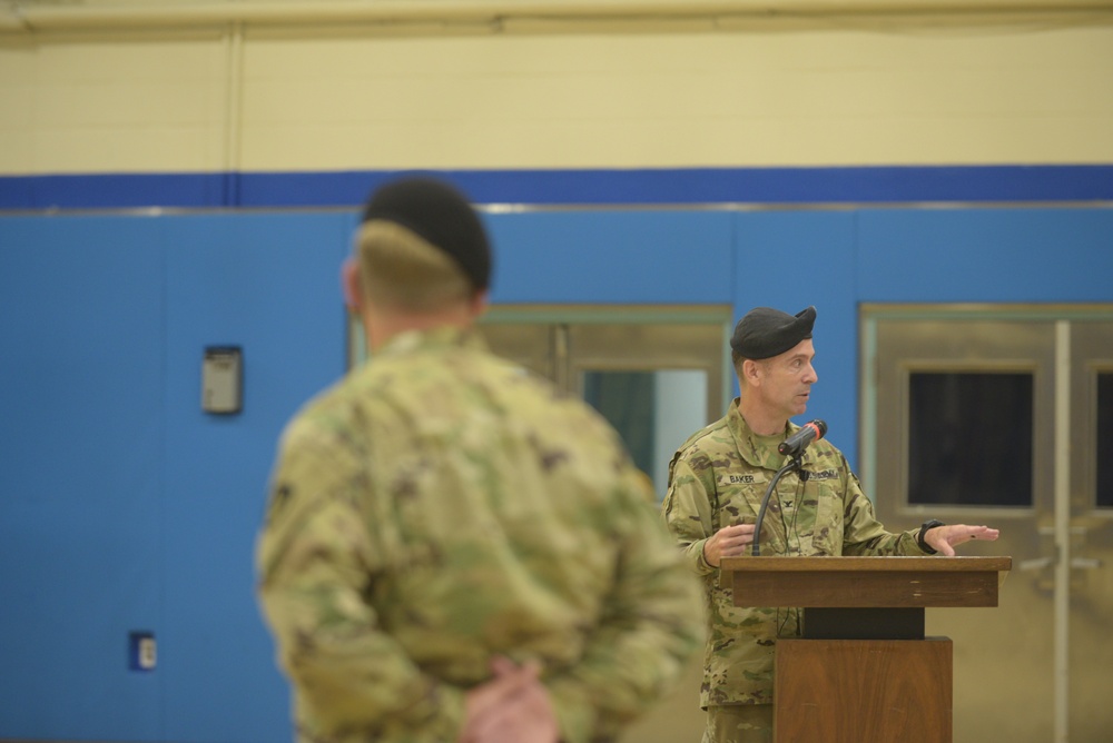 Lt. Col. Klippel's assumption of command for Yongsan-Casey, South Korea.