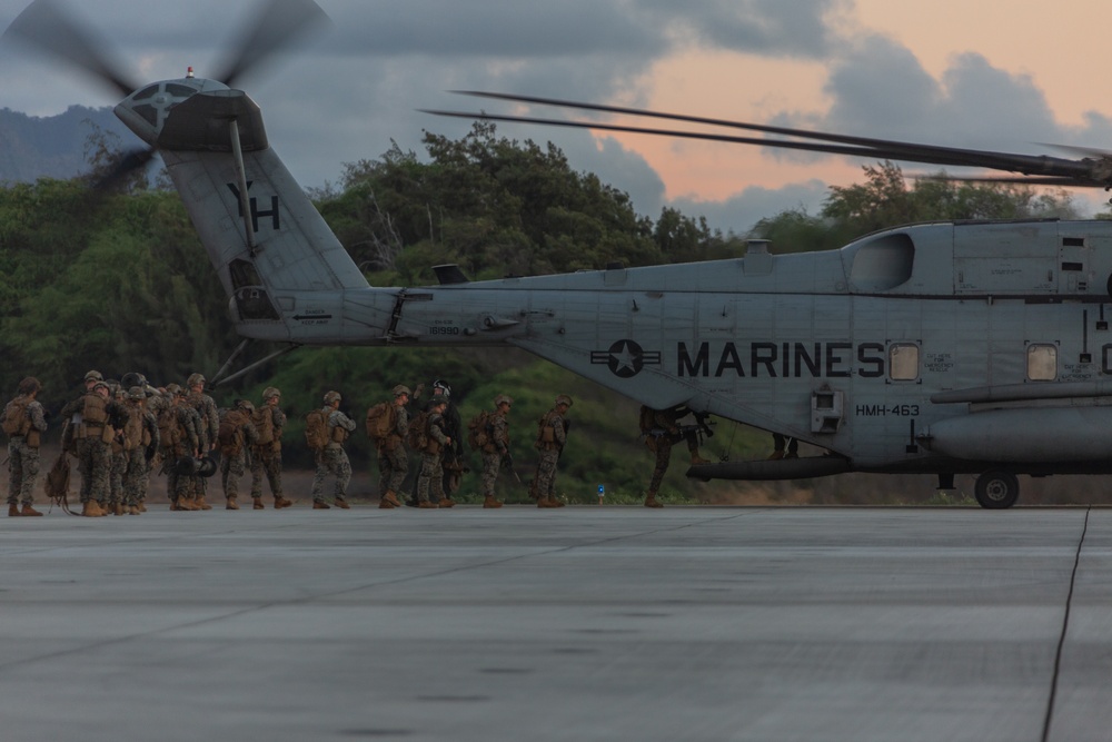 3d Marines Air Assault during LSE21