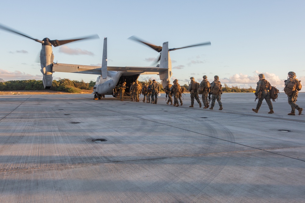 3d Marines Air Assault during LSE21