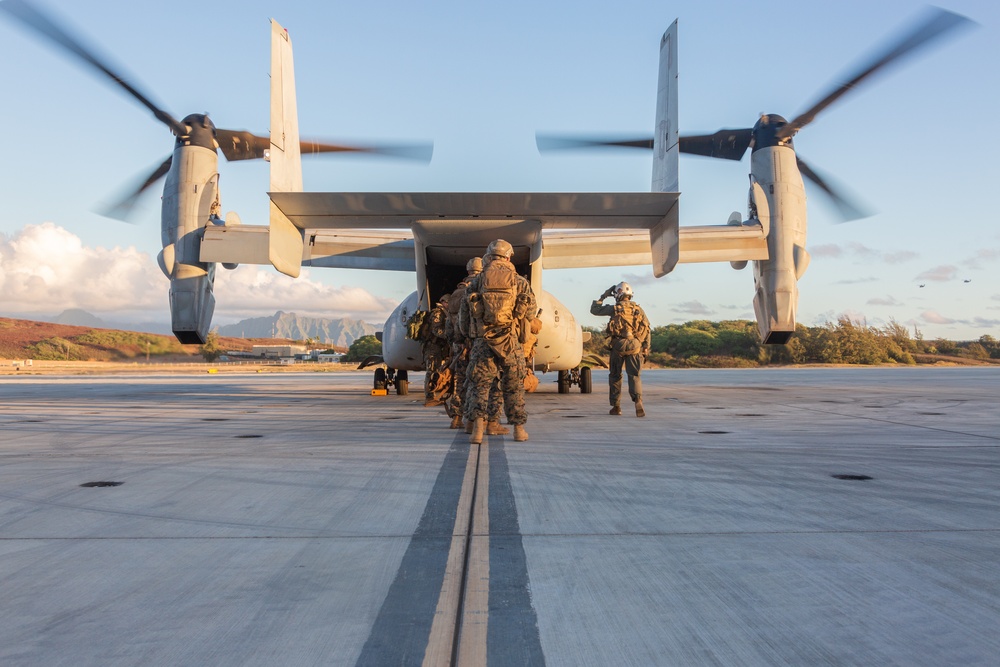 3d Marines Air Assault during LSE21