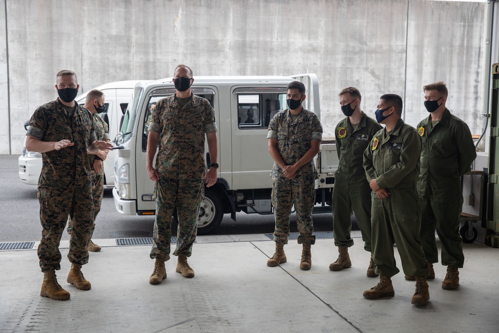 Deputy Commandant for Aviation visits MCAS Iwakuni