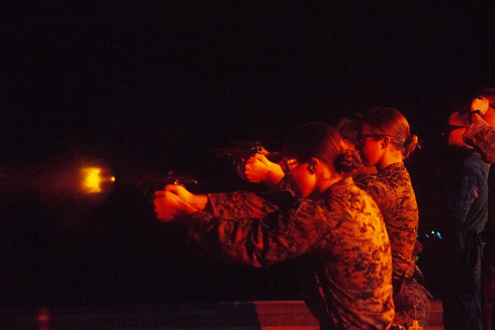 US Marines conduct Weapons Familiarization training