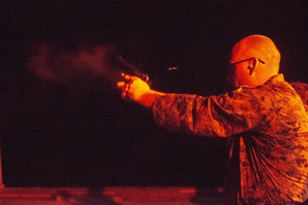 US Marines conduct Weapons Familiarization training