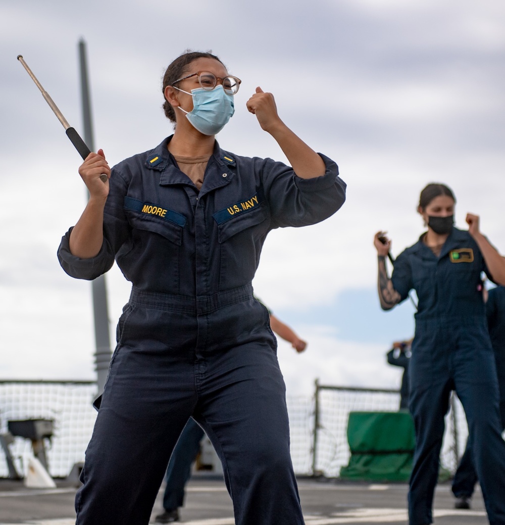 USS O'Kane (DDG 77) Conducts Security Training