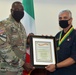 Award Ceremony, South European Task Force, Italian Army Carabinieri