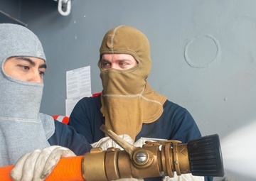 USS Carl Vinson (CVN 70) Sailors Participate in General Quarters Drill