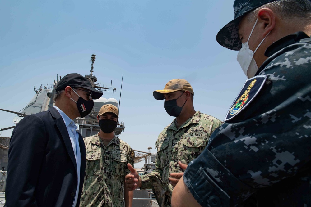USS Monterey Visits Egypt