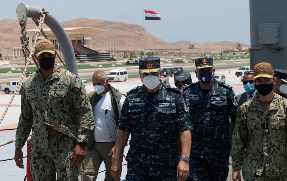 USS Monterey Visits Egypt