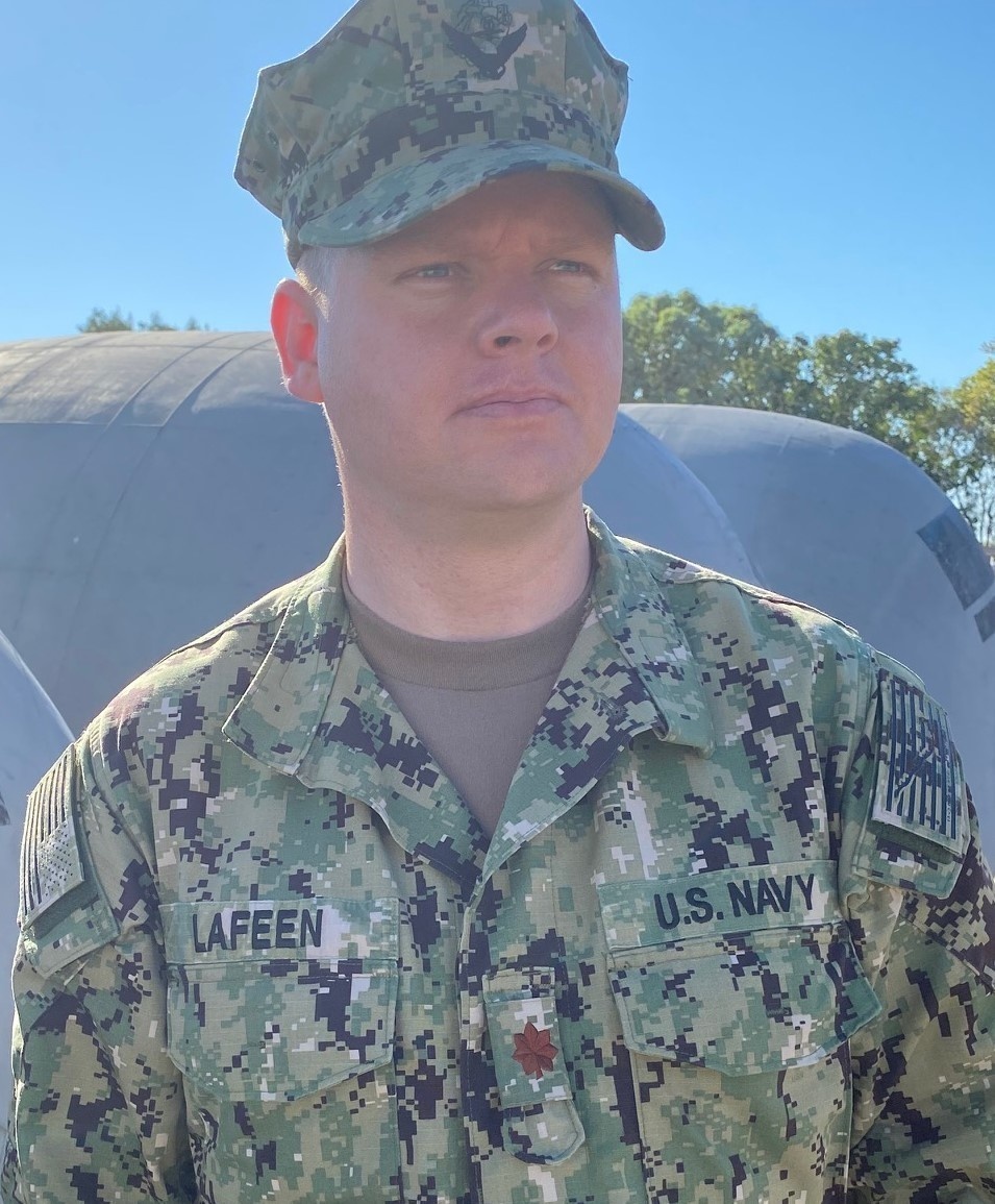 Reserve Suppo Lt. Cmdr. Justin Lafeen Supports Talisman Sabre