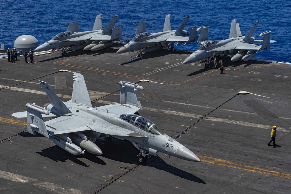 USS Carl Vinson (CVN 70) Conducts Flight Operations