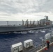 USS America conducts a replenishment-at-sea with the USNS Rappahannock