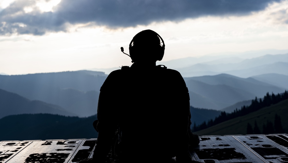 MC-130J Commando II Low Level Flight over Ukraine and the Black Sea