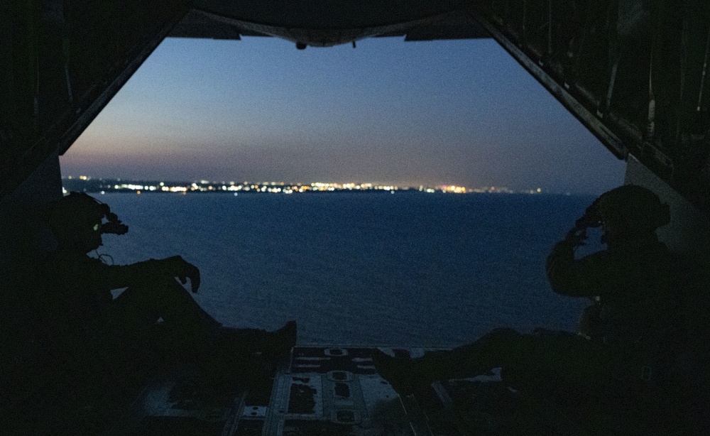 MC-130J Commando II Low Level Flight over Ukraine and the Black Sea