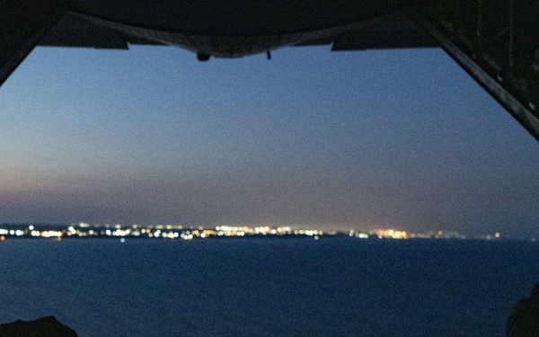 MC-130J Commando II Low Level Flight over Ukraine and the Black Sea