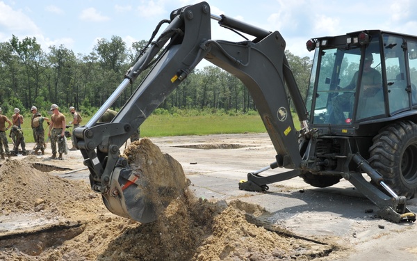Seabees and Marines conduct ADR evolution at Marine Corps Air Station Cherry Point, NC