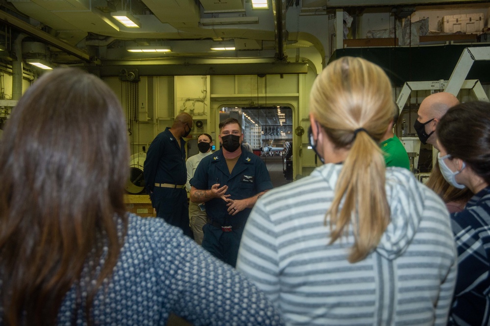 Truman is conducting readiness training in the Atlantic Ocean in preparation for future operations.
