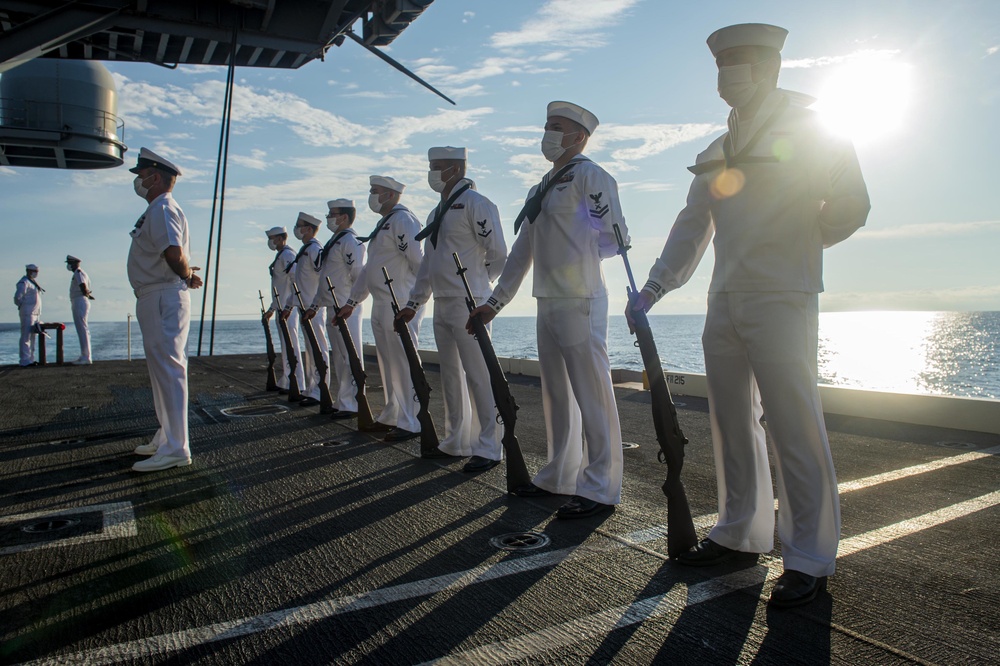 Truman is conducting readiness training in the Atlantic Ocean in preparation for future operations.