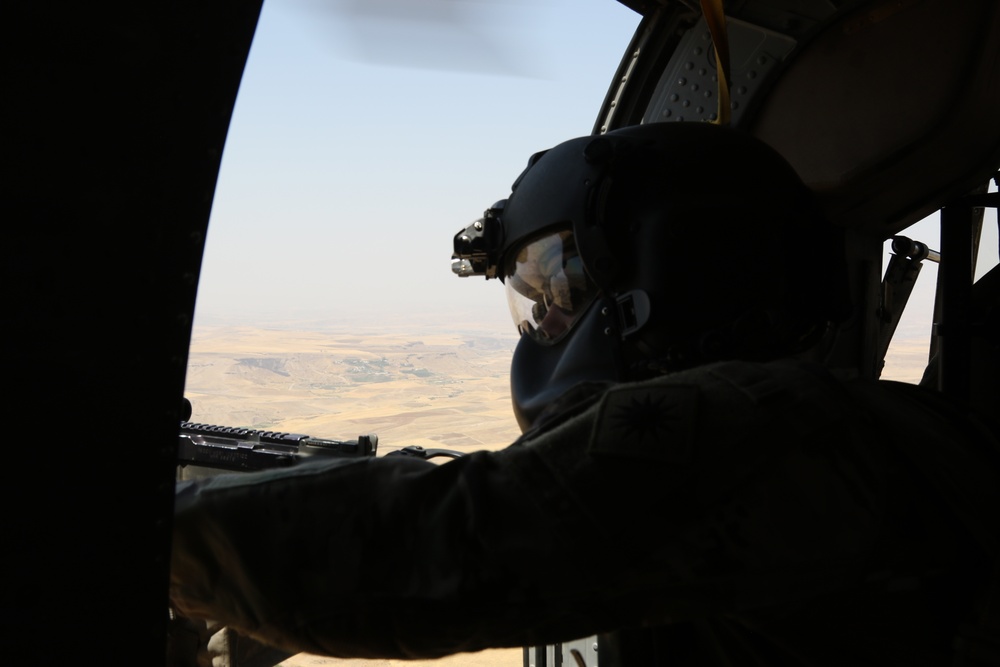 Task Force Phoenix battlefield circulation in northern Iraq