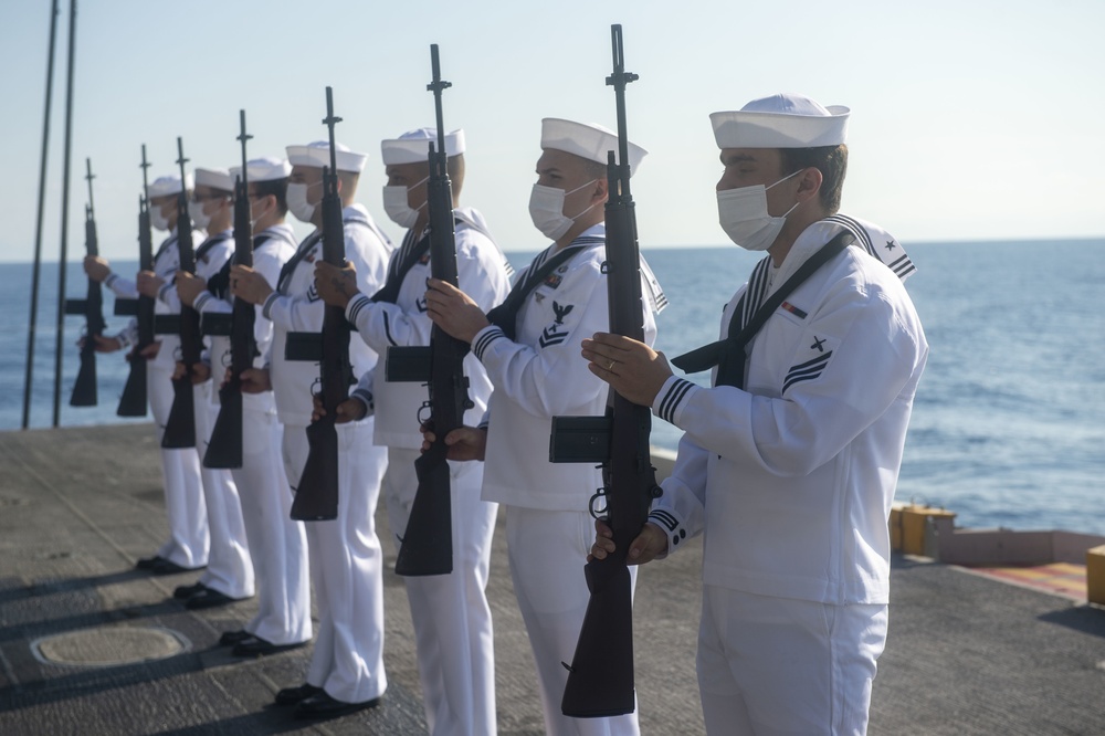 Truman is conducting readiness training in the Atlantic Ocean in preparation for future operations.