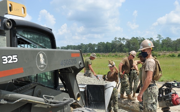 Seabees and Marines conduct ADR evolution at Marine Corps Air Station Cherry Point, NC
